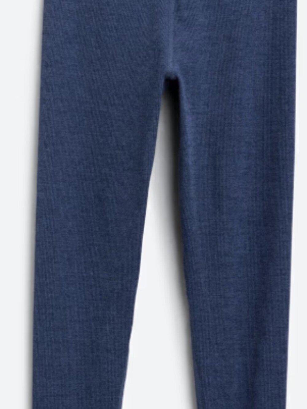 Thread for Thoughts Arielle Ribbed Performance Legging Blue XL - Picture 8 of 10